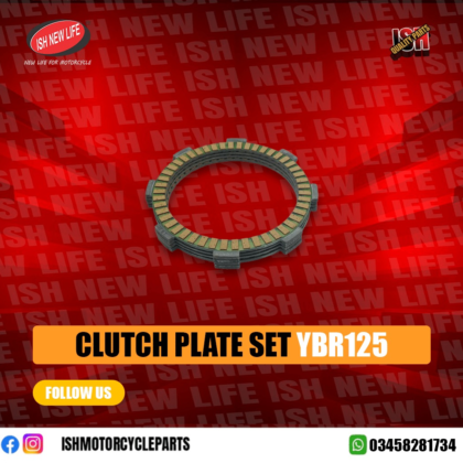 Clutch plate set YBR125