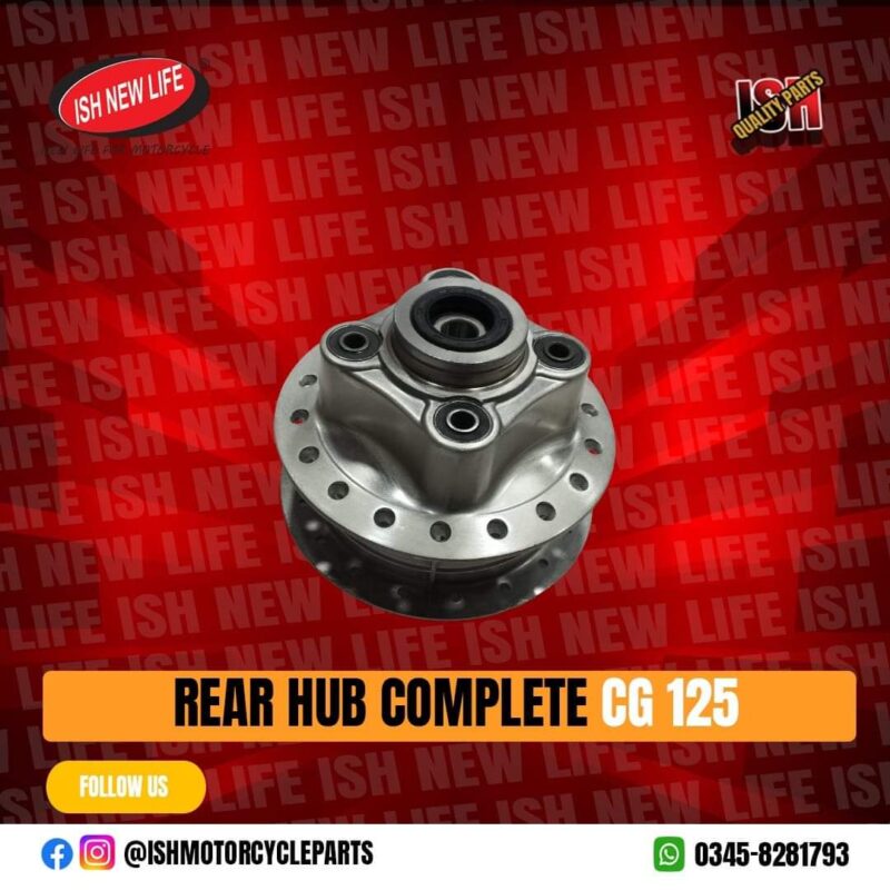 Wheel Hub Comp (Rear) CG-125 (CDI)