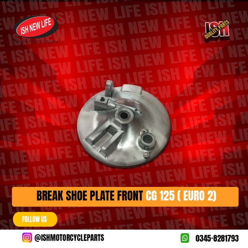 Break Shoe Plate Front CG125 EURO2