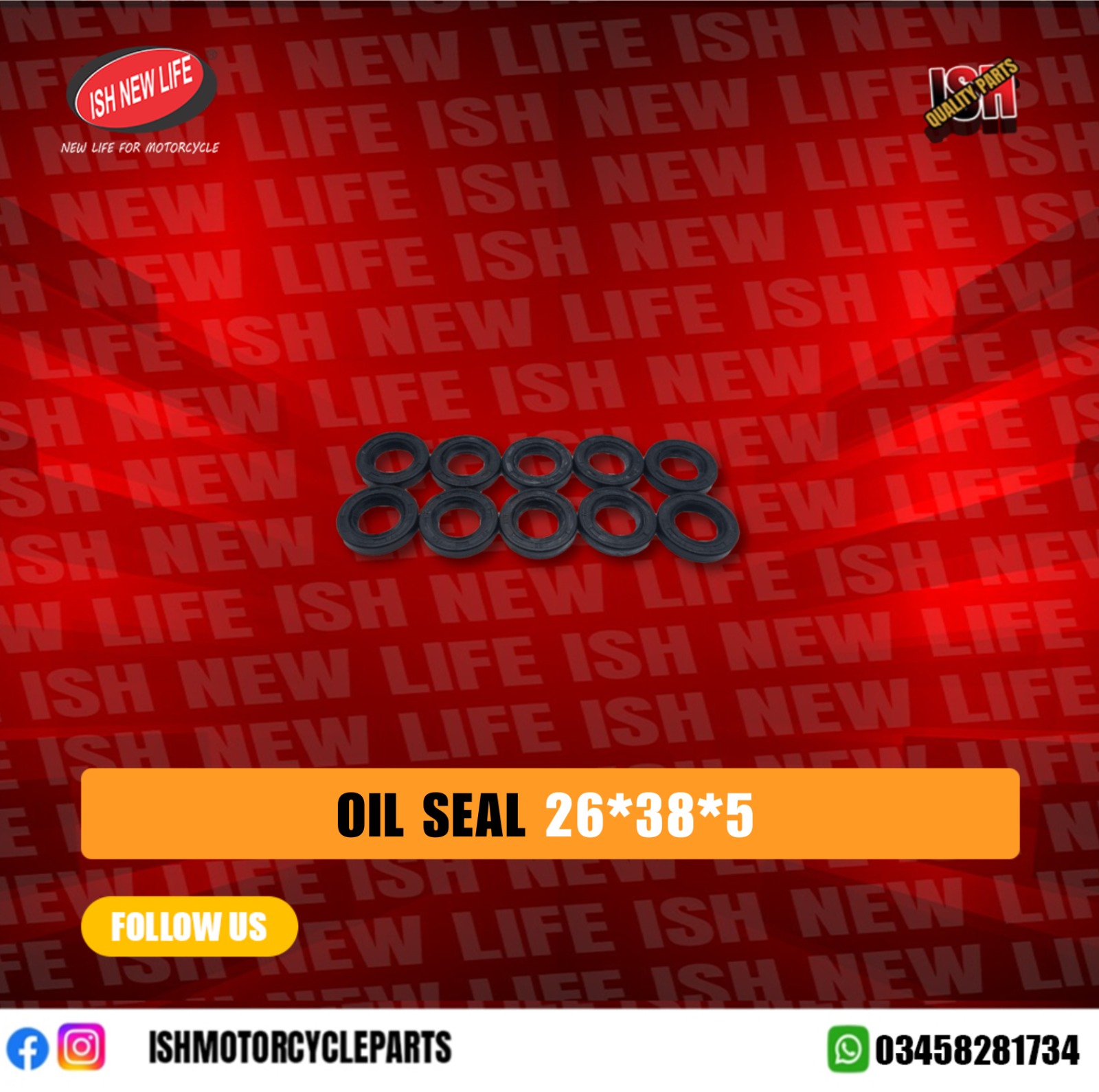 Oil Seal 26,38,5
