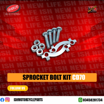 SPROCKET BOLT KIT CD70