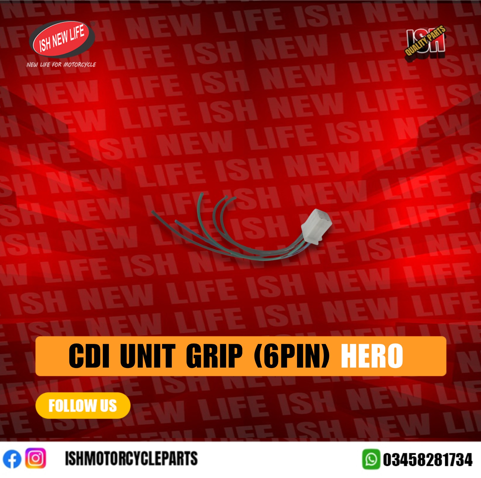 Cdi Unit Grip 6pin Hero