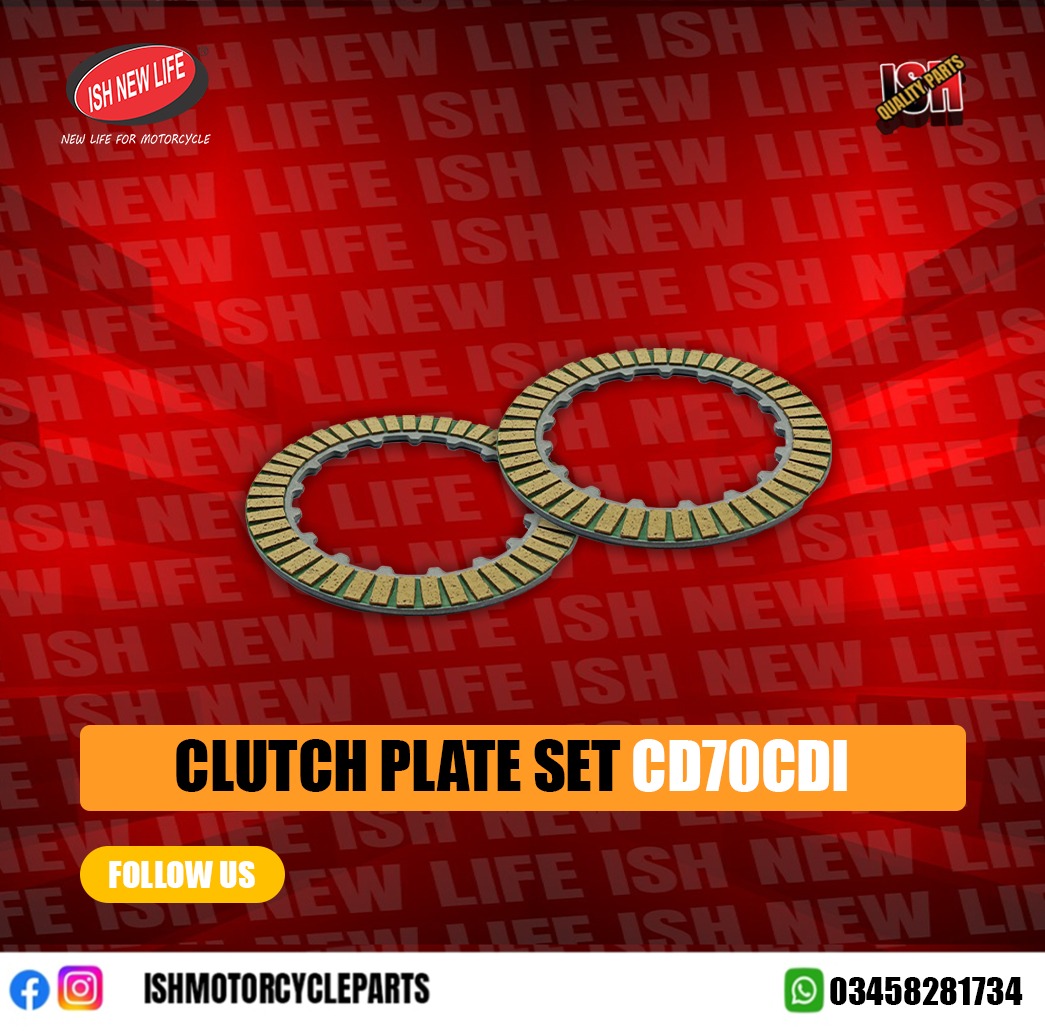 CLUTCH PLATE SET CD70CDI
