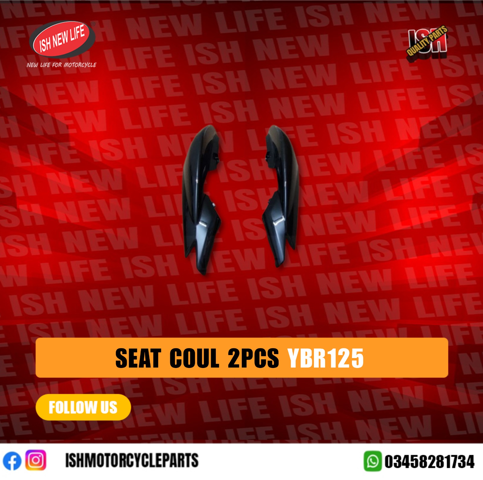 Seat Coul 2PCS YBR125